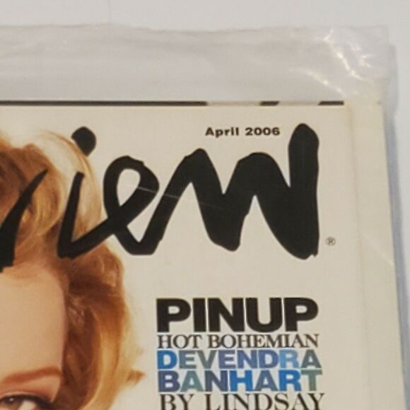 NEW Gretchen Mol Interview Magazine April 2006 Factory Sealed - Picture 3 of 5